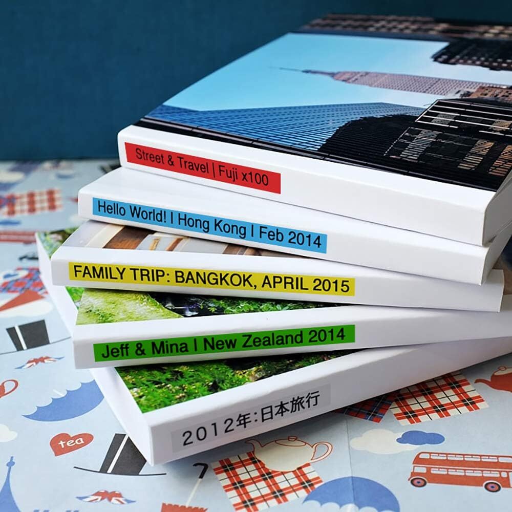 4PK Label Tape M-K231 MK231 M231 Black on White 12MM 1/2" for Brother PT-65