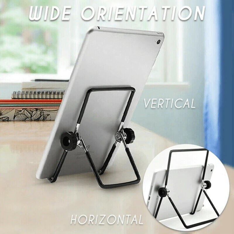 Adjustable Foldable Metal Phone Tablet iPad Stand Desktop Holder Mount Support