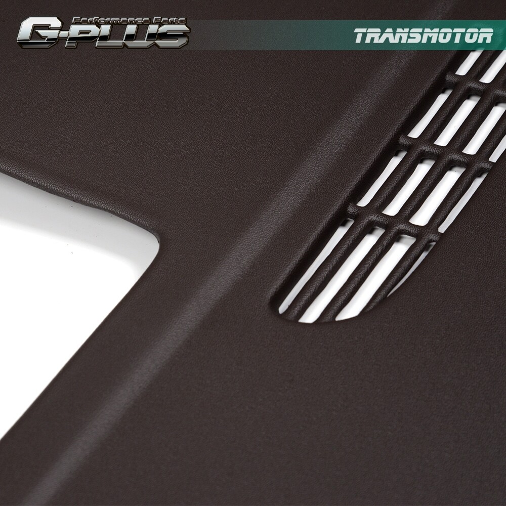 Fit For Suburban Tahoe Yukon Avalanche Molded 07-14 Dash Cover Cap Overlay Brown