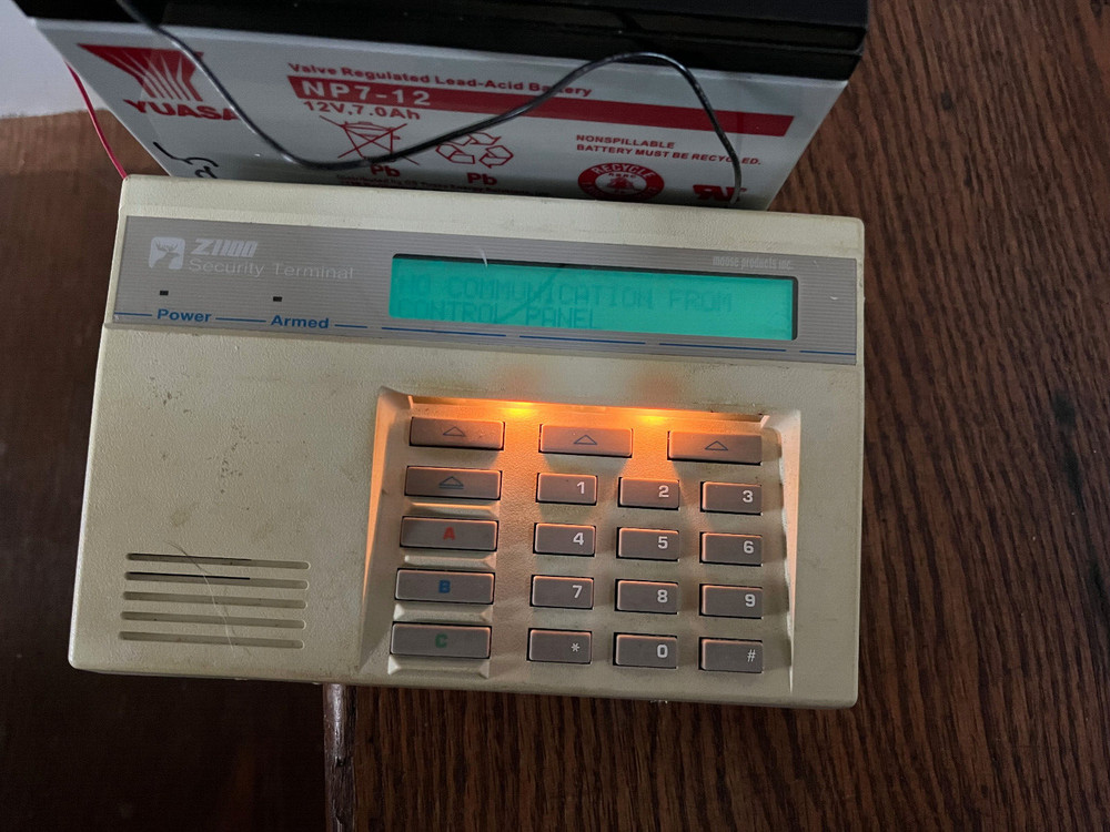 Moose Aritech Keypad Model Z1100ST