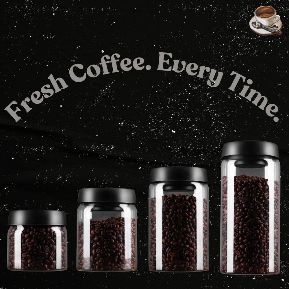 Airtight Coffee Bean Jar