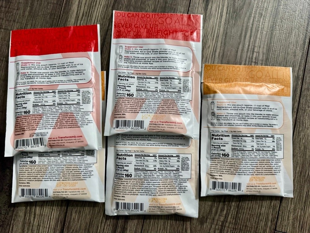 Limited Edition Trial Pack Transform HQ Bundle - 3 Different Flavors, 5 Packets