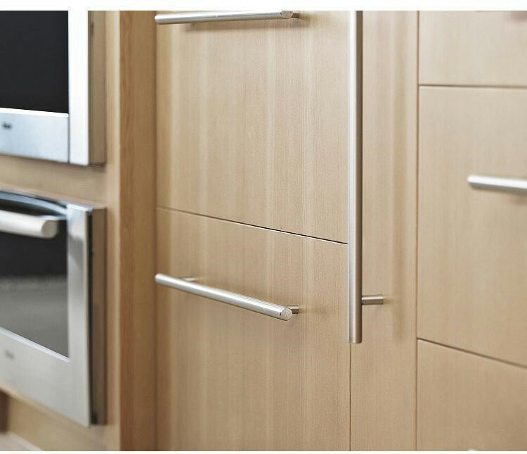 Brushed Nickel Cabinet Pulls Stainless Steel Drawer T Bar Door Handles Lot