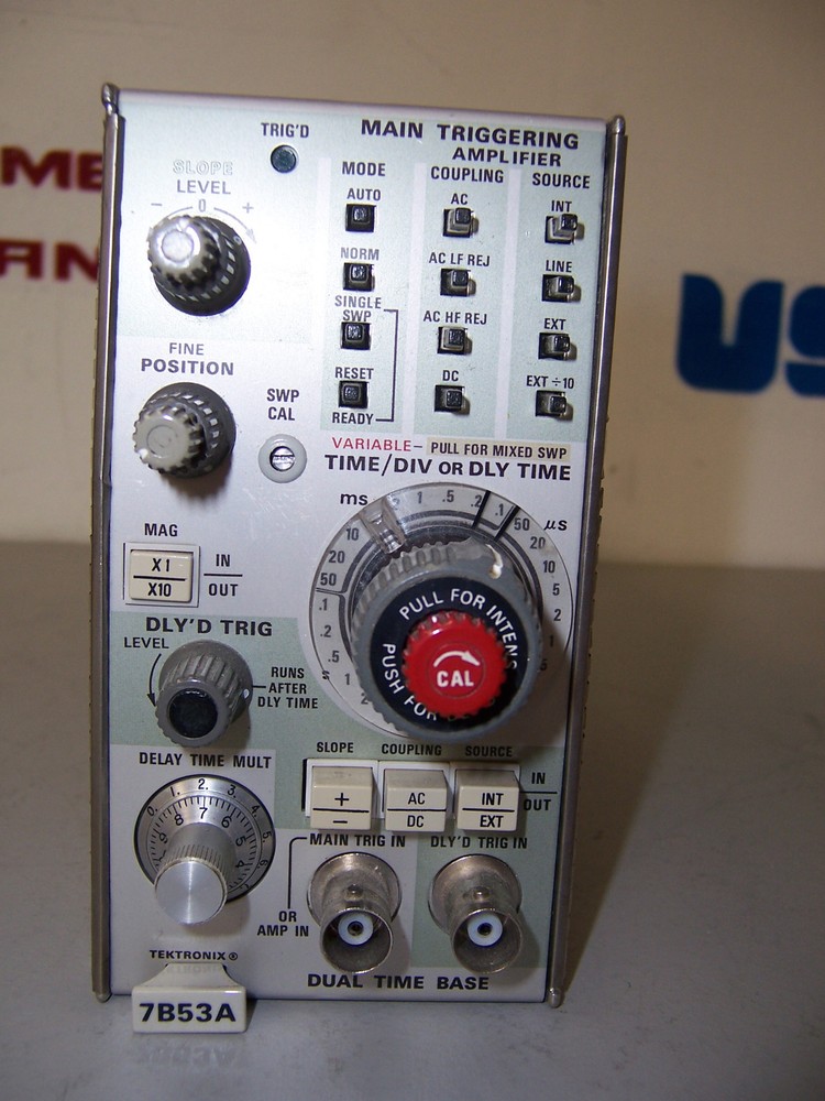 8527 TEKTRONIX 7B53A DUAL TIME BASE