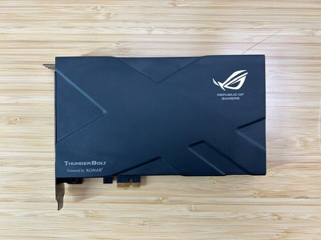 Asus Thunderbolt Audio / Lan Combo Card