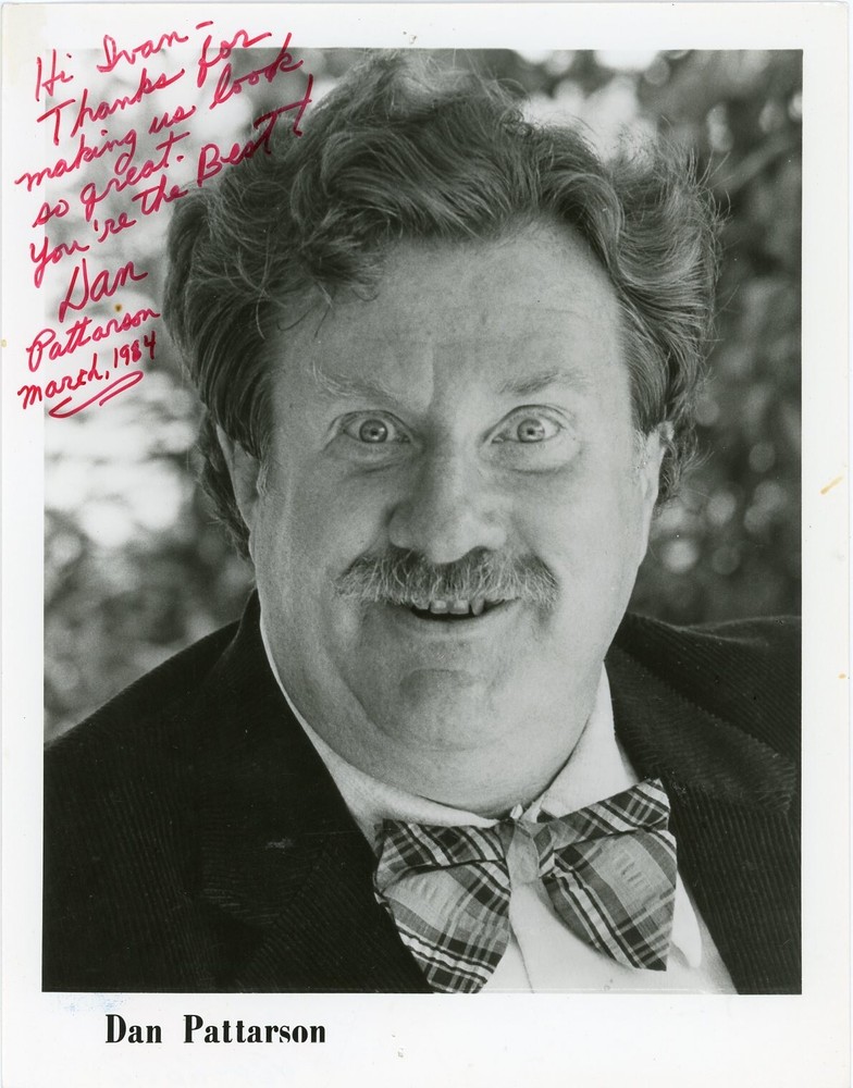 Daniel Pattarson Hand Signed Photograph