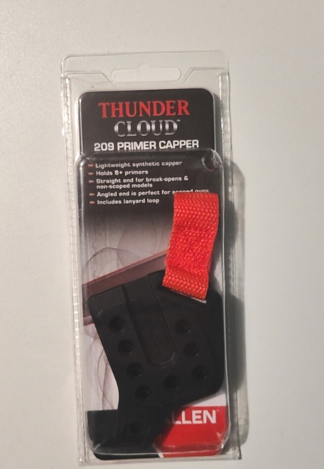 Allen Thunder Cloud 209 Primer Capper for Muzzleloader Black Powder 87118A Deer