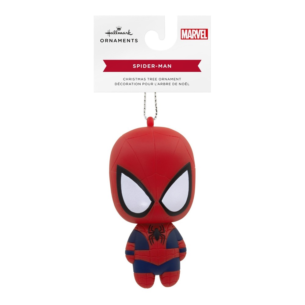 Hallmark Marvel Spider-Man Shatterproof Ornament New