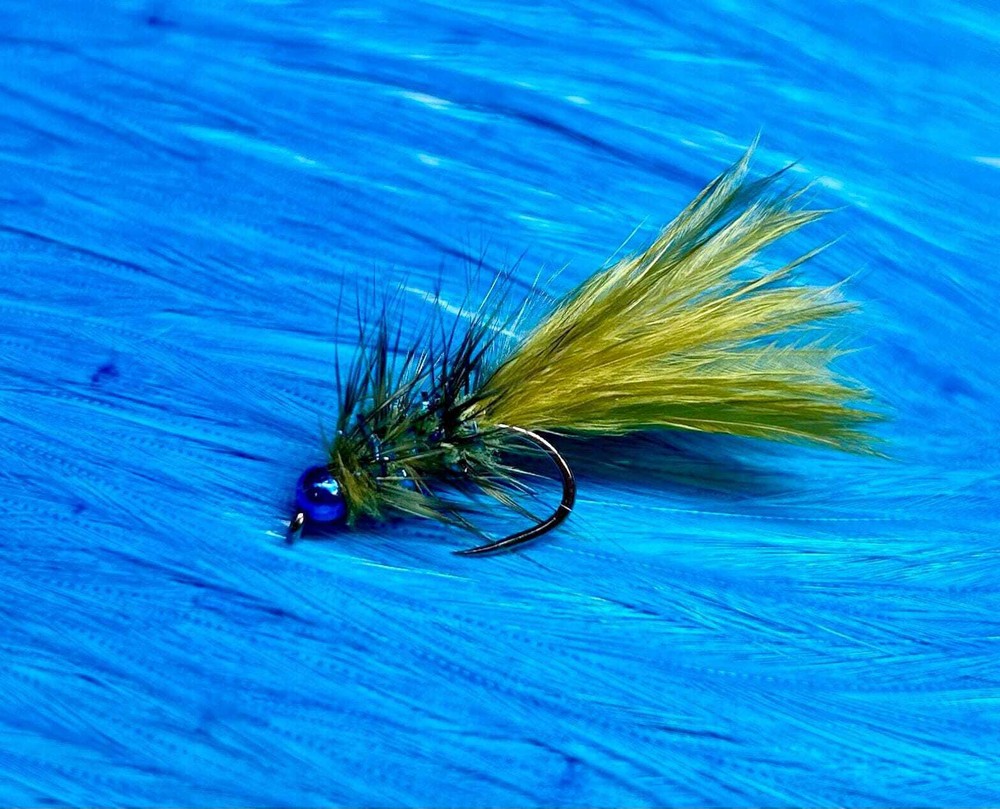 Upavon Blue Flash Damsel Bugger Chenille