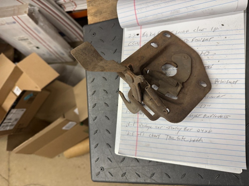 vintage 1951 1952 chevrolet station wagon tail gate latch