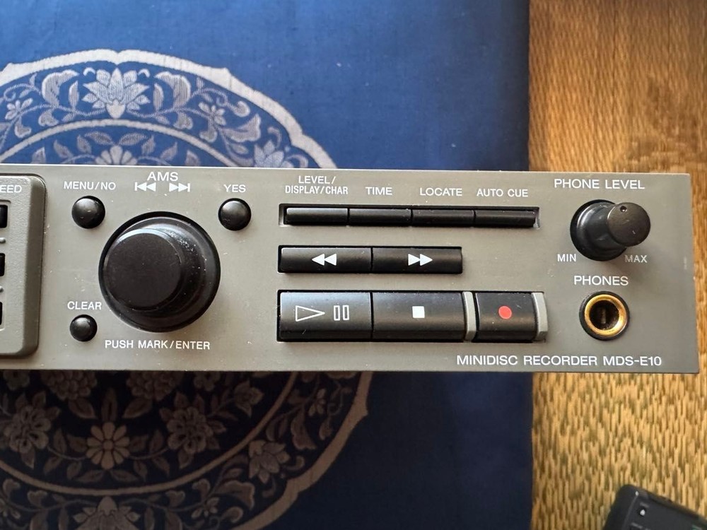 SONY MDS-E10 Professional MD Recorder Player Rack Mount Maintained