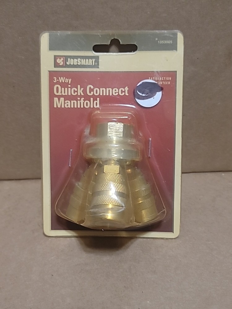 JobSmart 3-Way Quick Connect Manifold