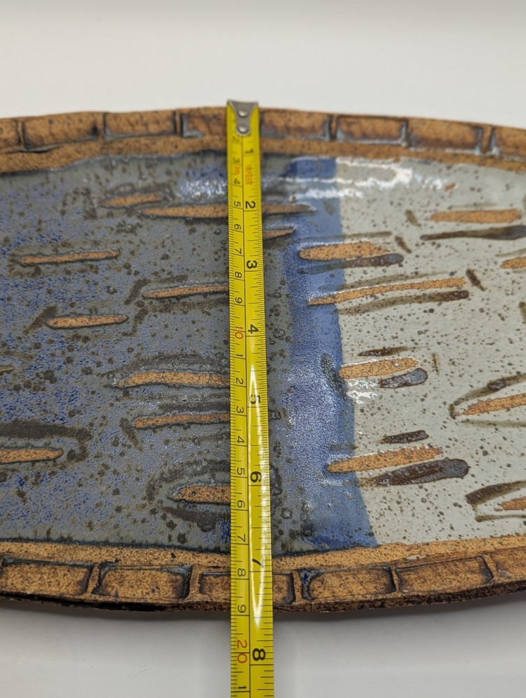 Vintage Pottery Serving Tray