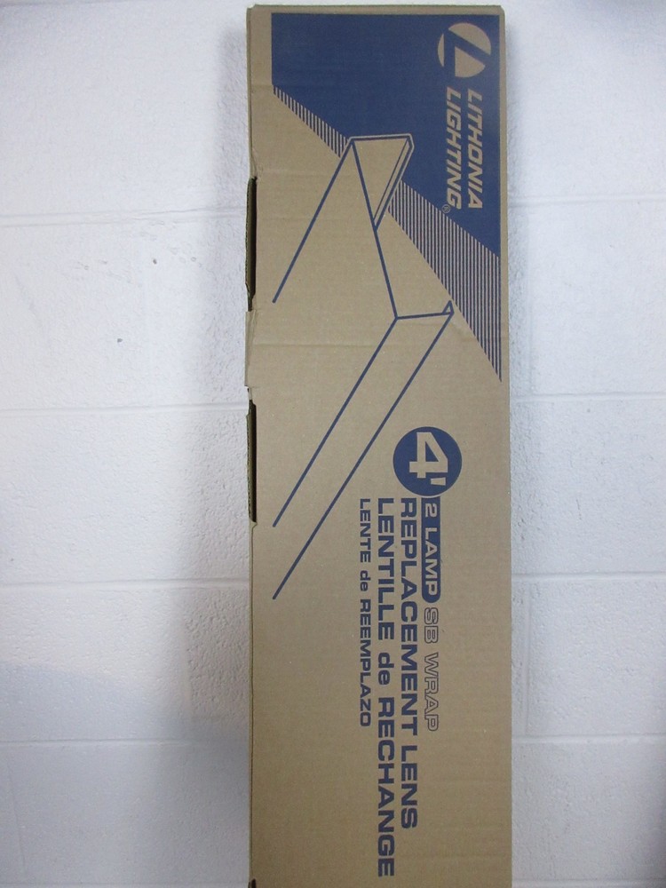 Lithonia Lighting 4 ft. Replacement Wrap Around Lens