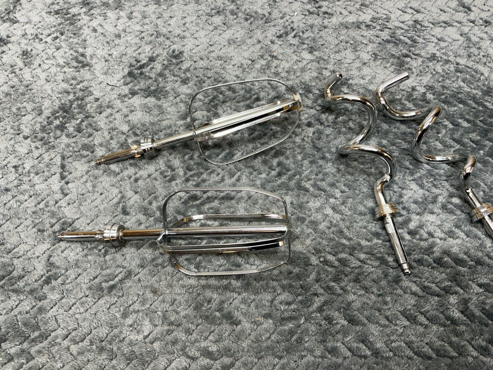 Oster Regency Kitchen Center Dough Hooks Beaters Set 2 Replacement