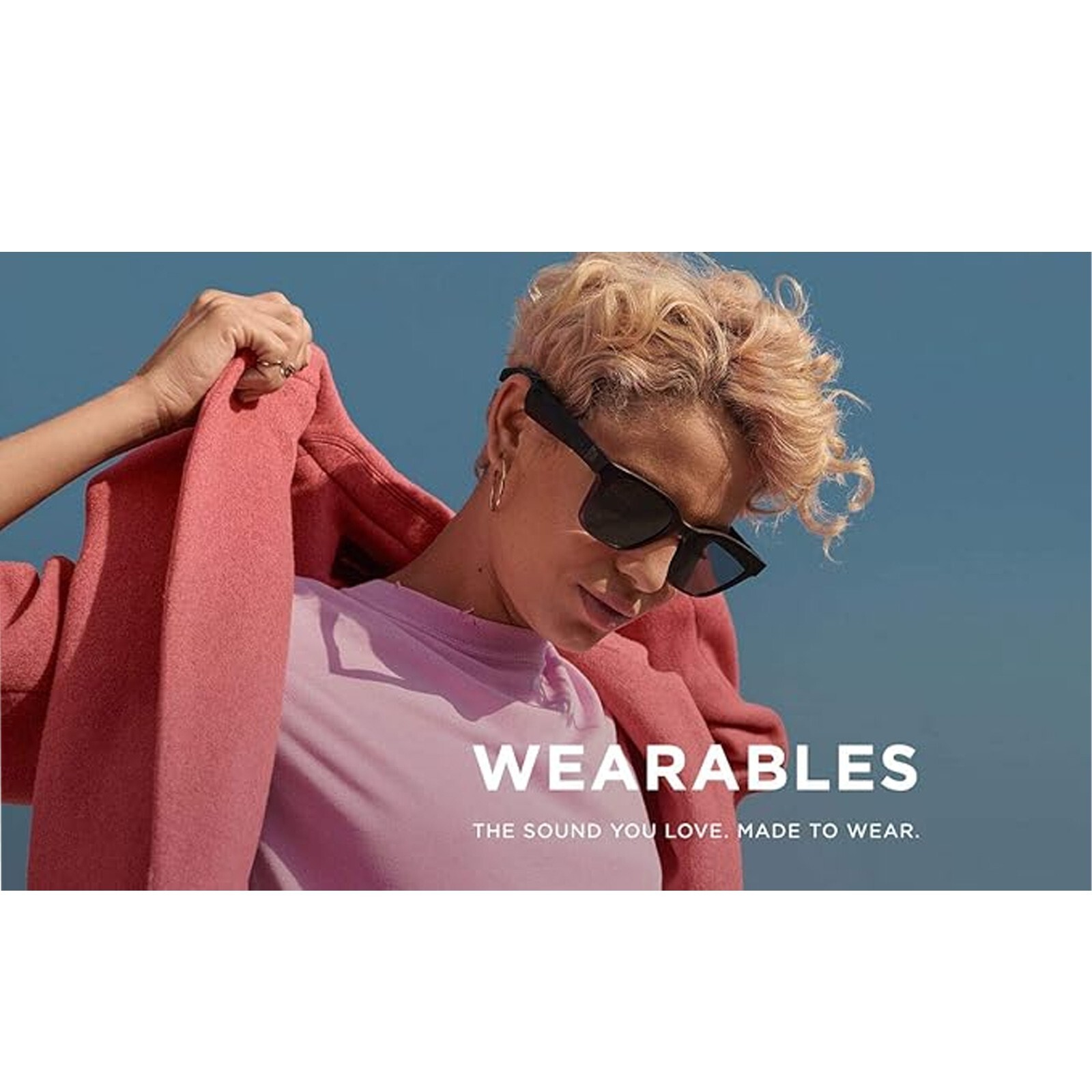 Bose Frames Alto M/L Audio Sunglasses With Open Ear Headphones W/Bluetooth-Black