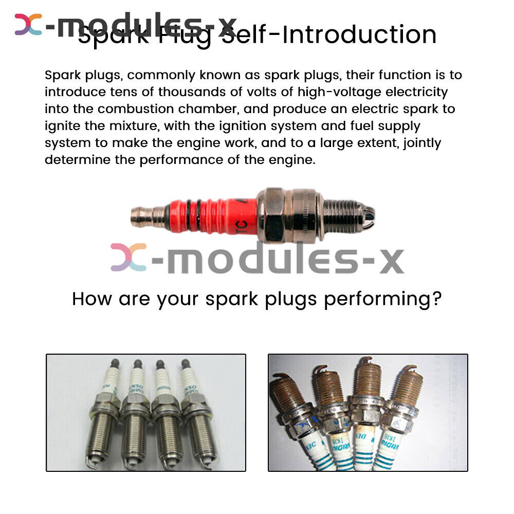 Dual Hole 12V Car Spark Plug Tester Ignition Plug Analyzer Diagnostic Detector