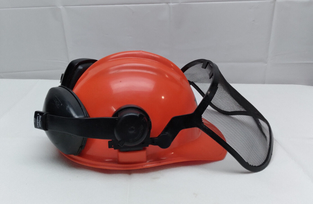 Bilsom Pro System Safety Hard Hat w/ Face Shield & Ear Muffs