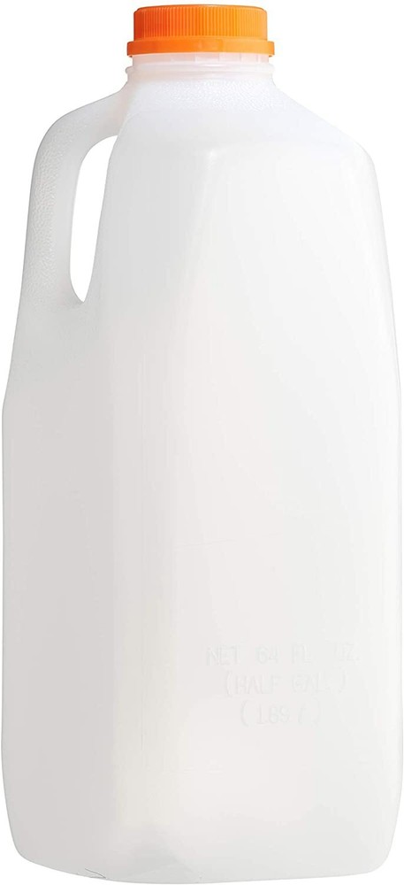 [ 100 Pack ] Empty Plastic Juice Bottles with Tamper Evident Caps 64 Oz.