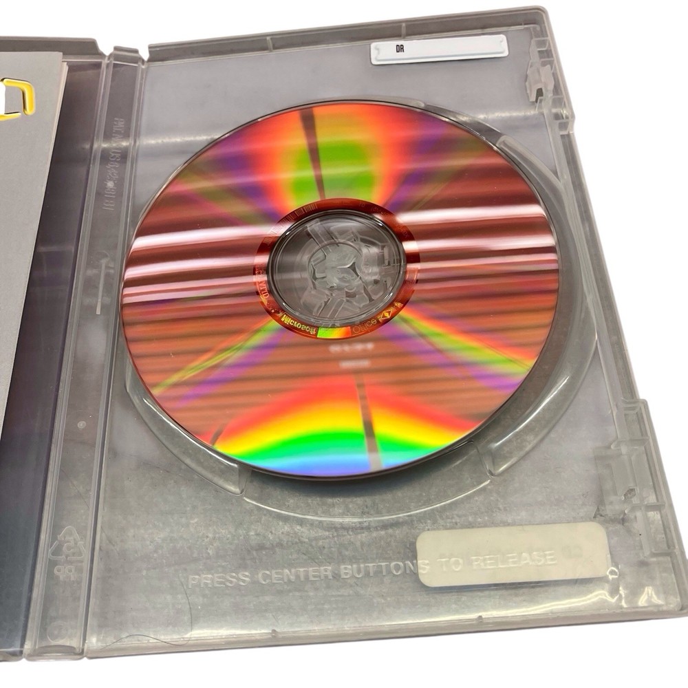 Microsoft Office v.X for Mac OS X Software Disc CD & Product Key