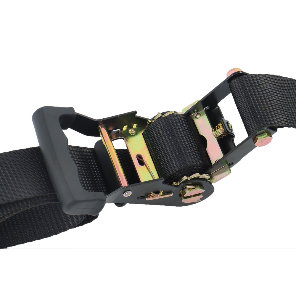 Complete E Track Securement Kit 2 Black Wheel Chocks 2x 9ft Straps Bag For Van