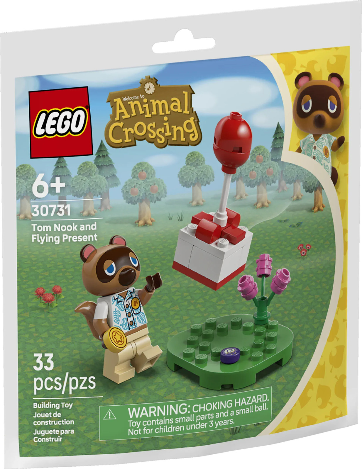 LEGO® Animal Crossing Tom Nook and Flying Present 30731
