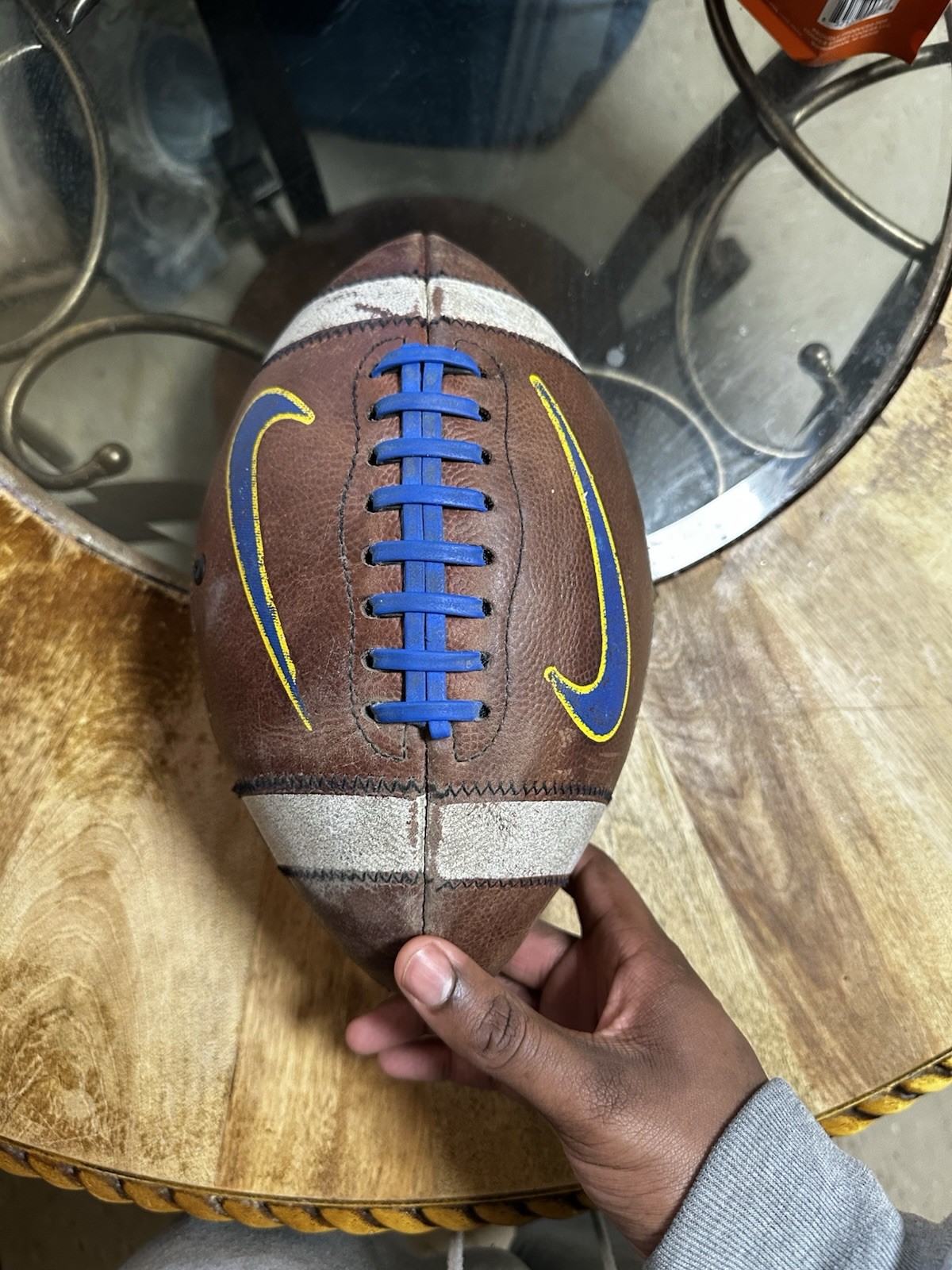 Nike Vapor Elite Collegiate Leather Football