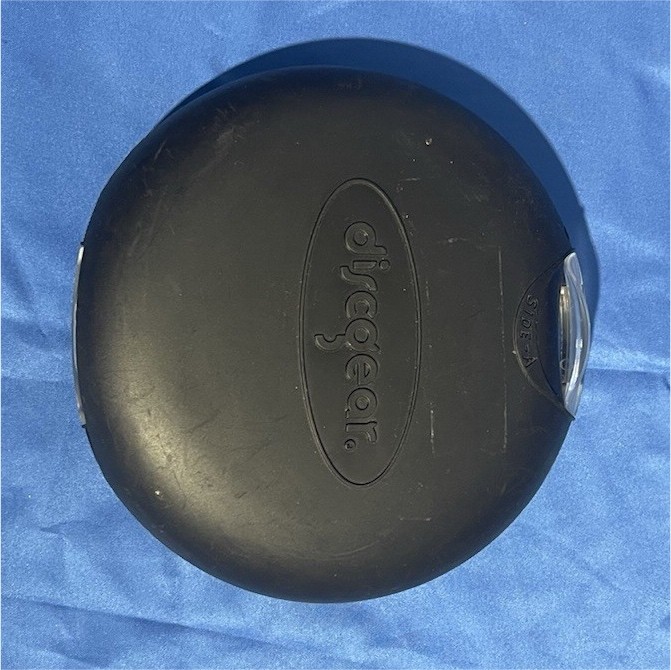 Discgear Black Foldable Plastic CD Wallet Case for CD Storage