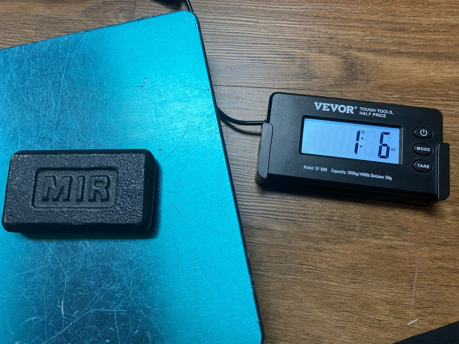 Set of 12 MIR Pro 1.5lbs Vest Weights Blocks Weights Only 17lbs Total