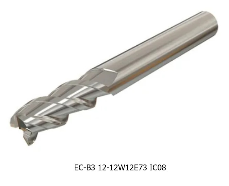 GENUINE  INSERTS  4 PCS   ‎‎ ‎‎EC-B3 12-12W12E73 IC08