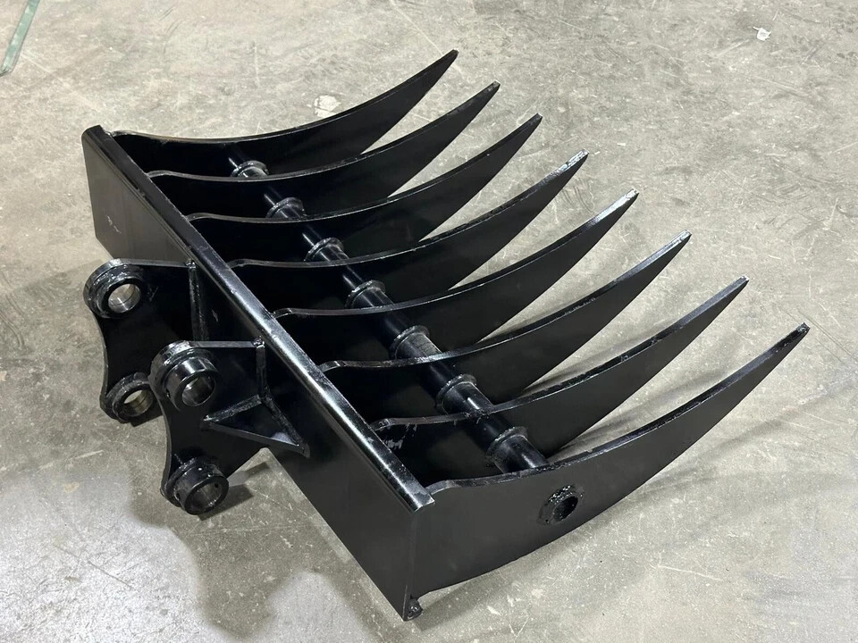 3.5 Ton Excavator Rake Attachment For Rippa