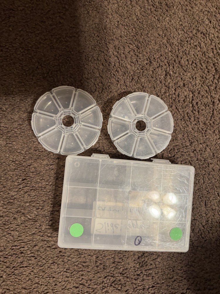 Storage Containers For DIY Beads-Set Of Three