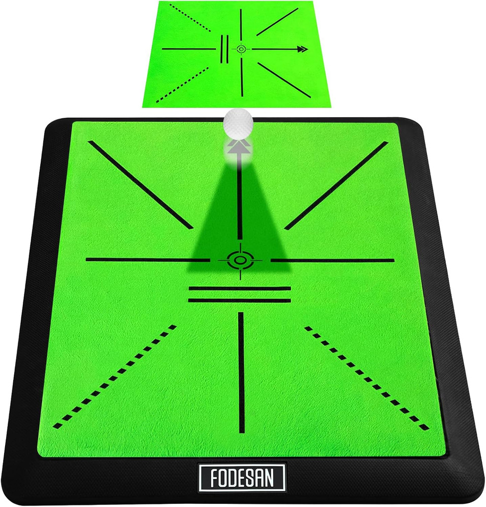 Golf Hitting Mat – Practice Mat with Swing Path Feedback & Impact Detection – In