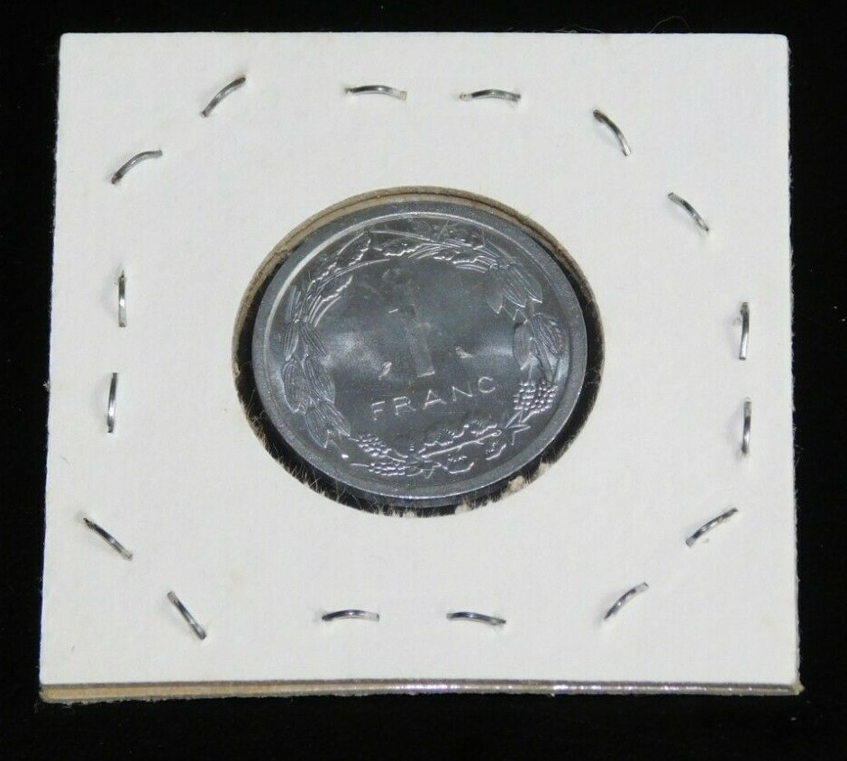 1969 CAMEROON (CAMEROUN) 1 FRANC COIN