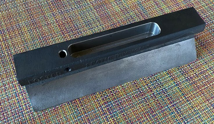 Machined Featherweight Straight Edge Prism Level 8” Foster Directed Sale