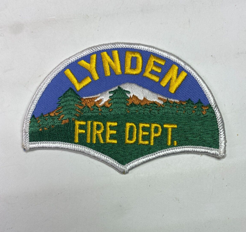 Lynden Fire Washington WA Patch T9
