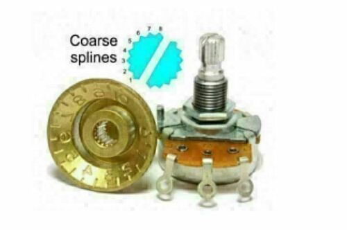 Black Jazz Bass Style Knobs set of 3 Push On Type for Import split shaft