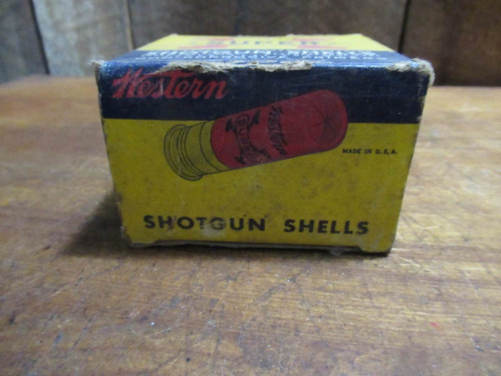 VINTAGE Empty Box WESTERN SUPER X 16 GA SHELLS