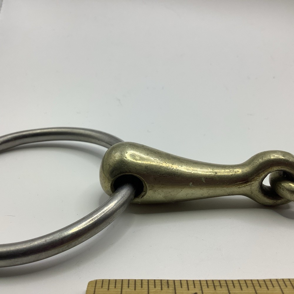 Stainless Steel Loose Ring Snaffle Horse Bit