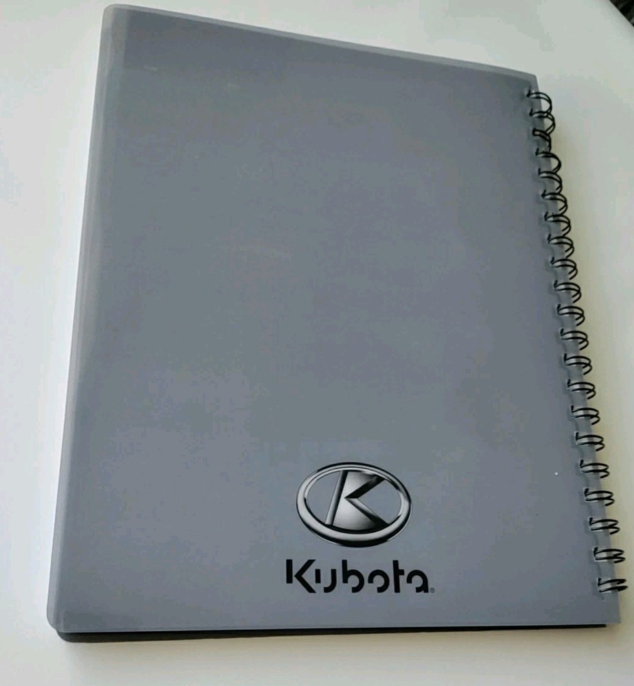 Kubota Spiral Notebook Lined 100 Pages