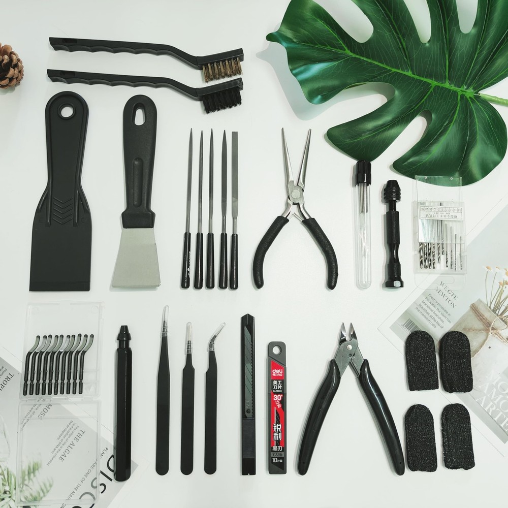 62pcs 3D Printer Tools, Print Accessories Kit Includes Nozzle Cleaning...