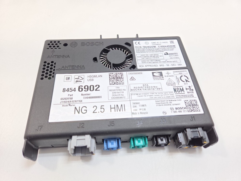 2018-2020 GM HUMAN MACHINE INTERFACE HMI CONTROL MODULE OEM 84546902 VIN REMOVED