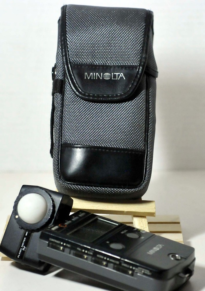 Minolta Flash Meter IV w/ Dome & Case