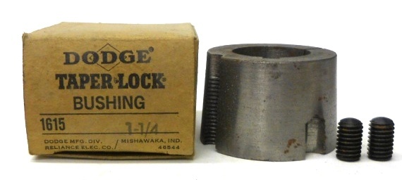 DODGE TAPER-LOCK BUSHING #1615, 1 1/4"