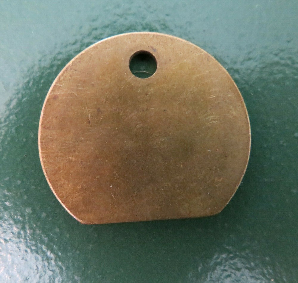 HATFIELD Colliery Pit Check Tally - marked HATFIELD 2384