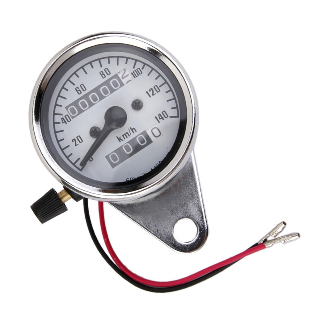 Motorcycle LCD Digital Mechanical Dual Universal 12V