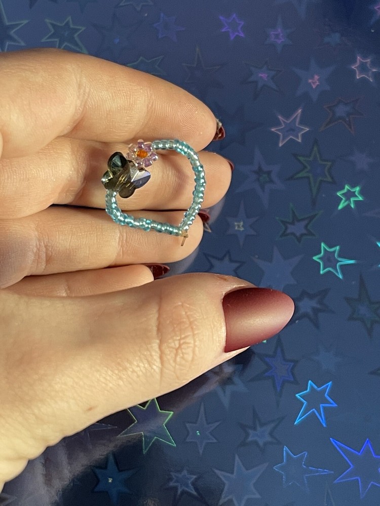 blue butterfly ring 🦋
