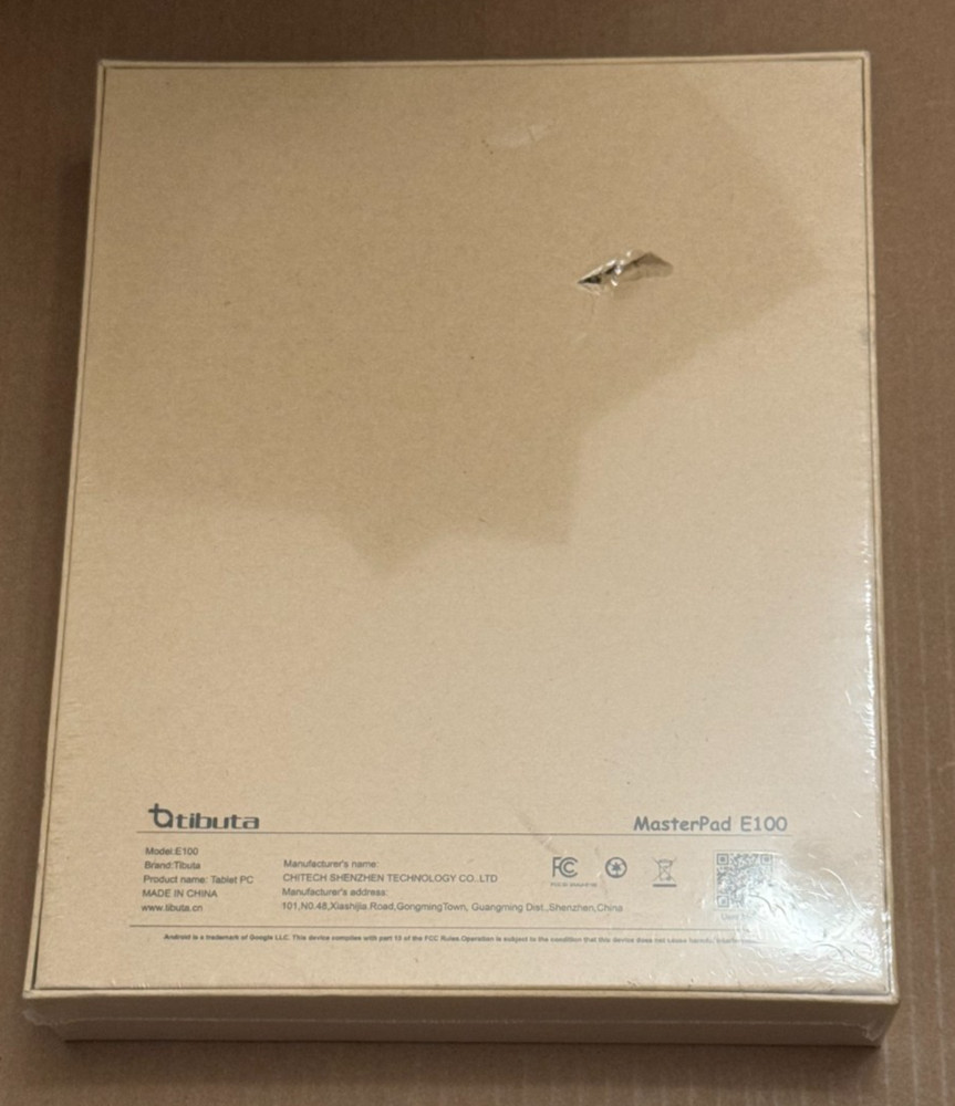 TIBUTA MASTERPAD E100 10.1" - Android 11 WIFI 5.0MP Front + 8.0MP Rear Camera