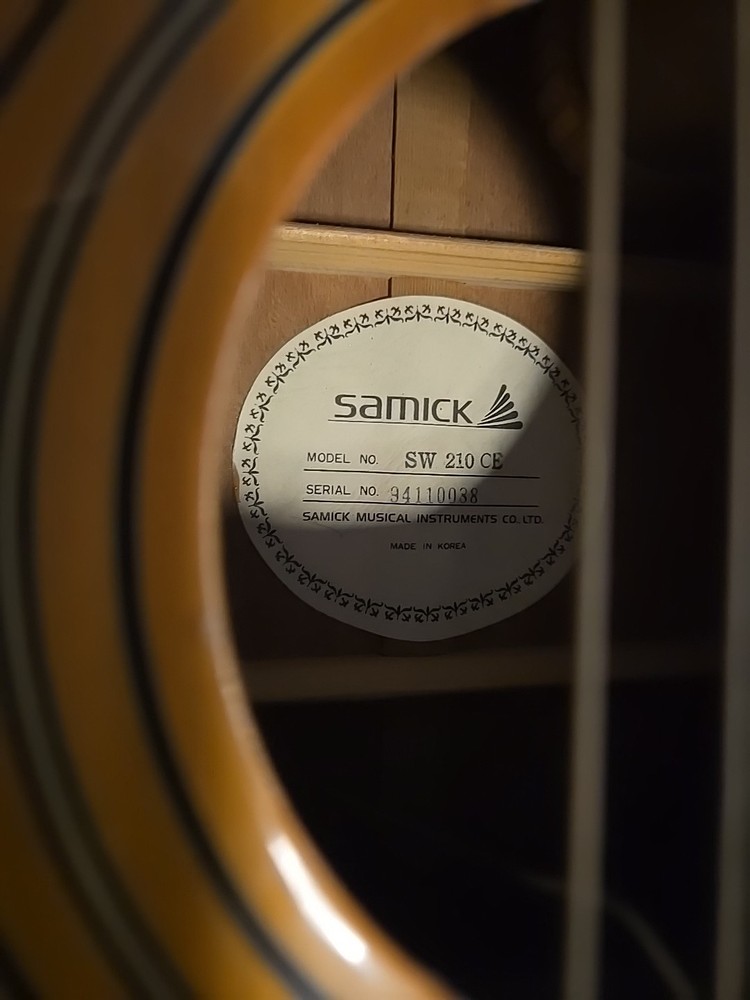 Samick Acoustic/Electric SW 210 CE DMG See Description