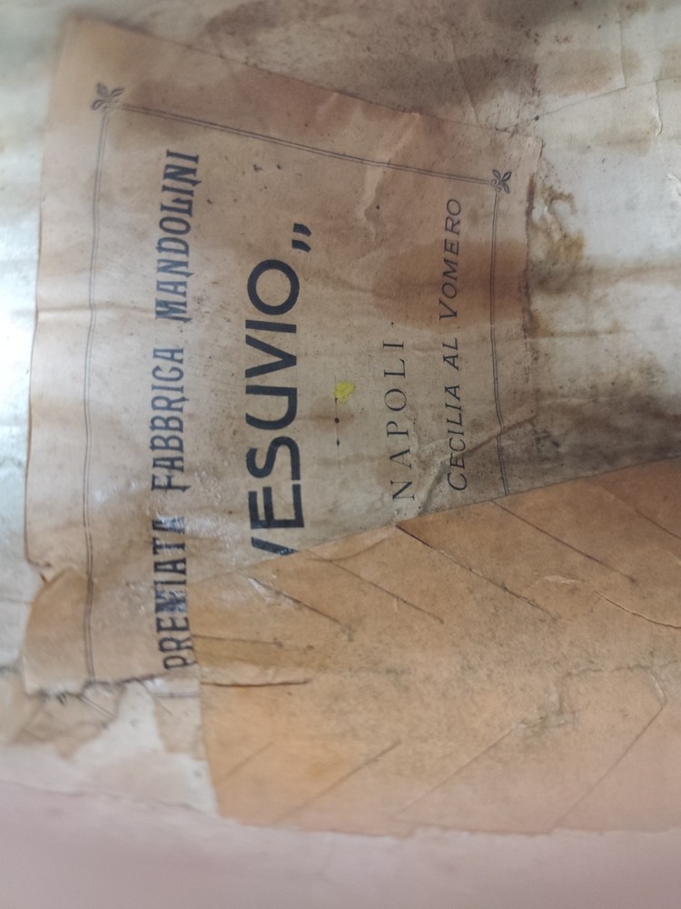 Mandolin 4/4 Vesuvius Naples 1925 曼陀林 만돌린マンドリン